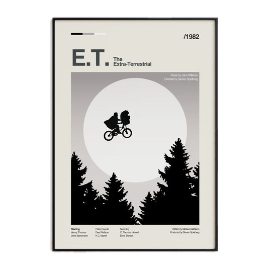 E.T. The Extra-Terrestrial Film Poster