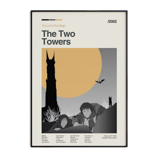 The Lord of the Rings: The Two Towers Film Poster