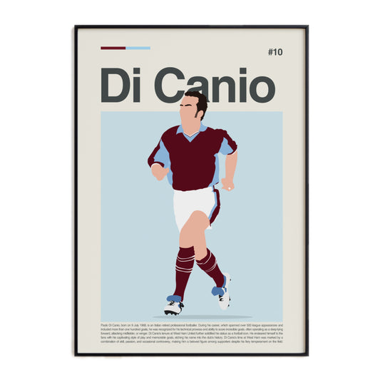 Di Canio West Ham Print