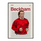 David Beckham Man United Print